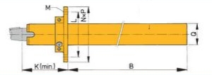 Vetus şaft kovanı