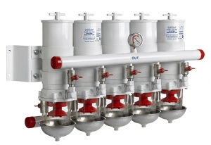 Vetus 3 santrafüjlü, elemanı değiştirilebilir filtreler