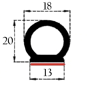 Alternative view of EPDM kauçuk fitil