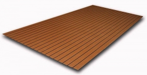 Treadmaster Atlanteak Marine tik görünümlü güverte kaplamaları - Görsel 3