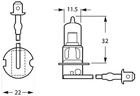 Alternative view of Halojen ampul