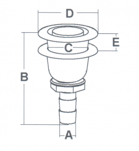 Alternative view of Gömme tank havalandırma