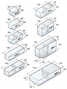 Alternative view of Vetus Üniversal Tank