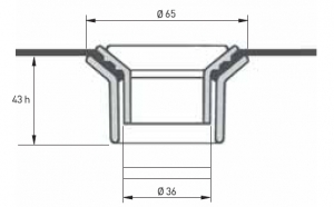 Alternative view of Bravo 2000 Şişme bot valfi