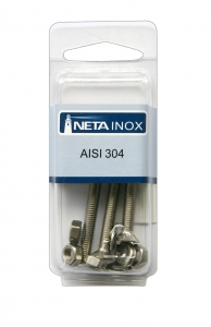 Alternative view of Havşa başlı yıldız civata, somun, pul