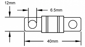 Alternative view of Blue Sea Systems MIDI® Sigortalar