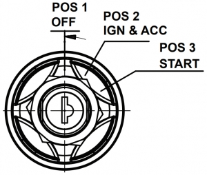 Alternative view of Cole Hersee kontak anahtarı