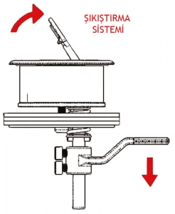 Gömme kulplu kilit - Görsel 4