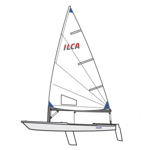Alternative view of Ilca Laser Radial