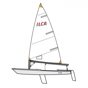 Alternative view of Ilca Laser 4.7