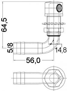 Alternative view of Tank havalandırma