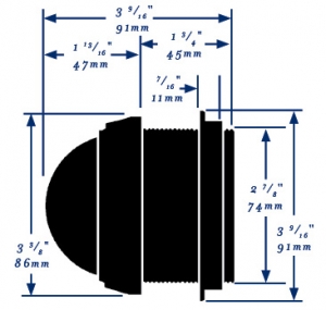 Alternative view of Ritchie Explorer V-57 gömme pusula