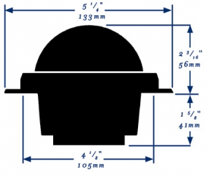 Alternative view of Ritchie Voyager RU-90 gömme pusula