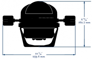 Alternative view of Ritchie Helmsman HB-845 pusula
