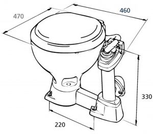 Raske RM69 marine tuvalet - Görsel 4