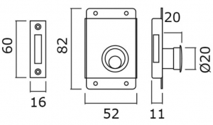 Alternative view of Kapı kilidi