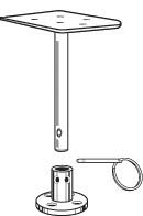 Alternative view of Magma Model T10-302 tabla için güverte montaj kiti