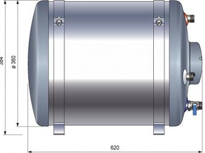 Alternative view of Quick Nautic Boiler BX