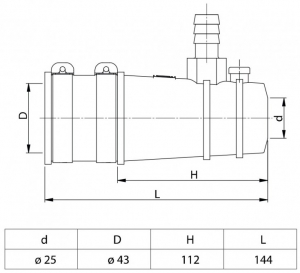 Alternative view of Vetus esnek iç yatak
