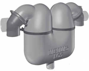 Jeneratör egzoz gaz/su ayırıcısı