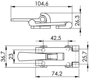 Alternative view of Gergili kilit