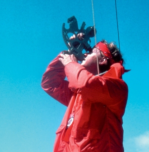 Alternative view of Davis Mark 15 sextant