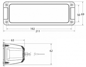 Alternative view of Lumitec Maxillume h60 güverte aydınlatma lambası