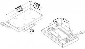 Alternative view of Koltuk için kaydırma aparatı