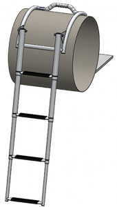 Şişme bot Merdiveni - Görsel 3