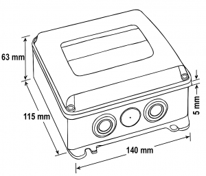 Alternative view of Quick Kablosuz uzaktan kumanda alıcısı