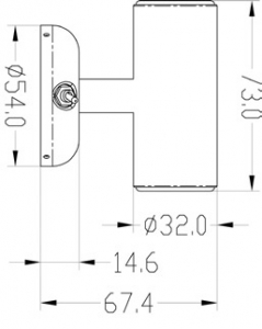 Alternative view of Led duvar lambası