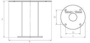 Alternative view of Scanstrut Satcom/TV PowerTower®