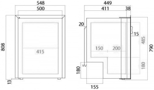 Alternative view of Buzdolabı. Model C85iX OCX2