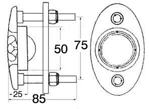 Alternative view of Kayak çeki halkası