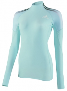 Adidas ASA CL uzun kollu yüksek yaka tişört, bayan