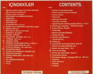 Alternative view of İlk Yardım Çantası - 76 Parça
