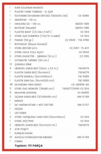 Alternative view of İlk Yardım Çantası - 111 Parça