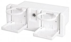 Bardaklıklı Plastik Dolap - Görsel 3