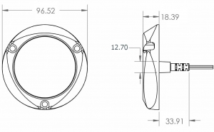 Alternative view of SeaBlaze X2 Spectrum RGB ledli su altı aydınlatma lambası
