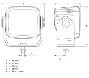 Alternative view of Hella Marine RokLUME 280N Gen 2 led Projektör