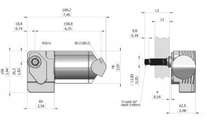 Alternative view of Exalto 215BD Serileri LD Silecek Motoru