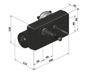 Exalto 232BD Serileri MD1 Silecek Motoru - Görsel 3