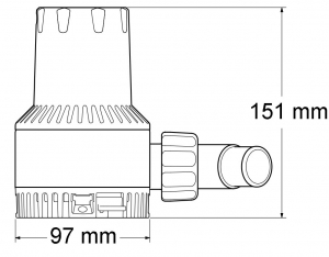 Alternative view of Attwood HD2000 Ağır Hizmet Sintine Pompası
