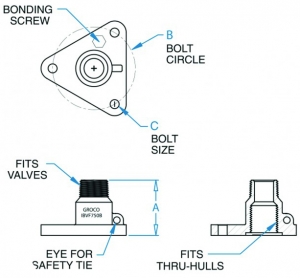Alternative view of Groco Flanş Adaptörü