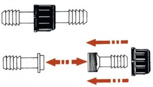 Alternative view of Plastik Hortum Konnektörü