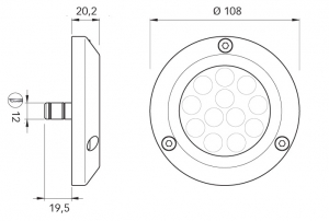 Quick Challenger 30 SP su altı aydınlatma lambası - Görsel 3