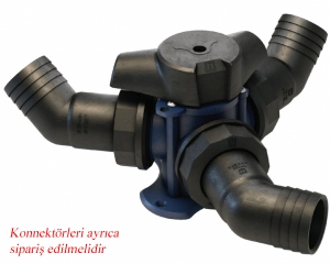 Vetus üç yollu vana