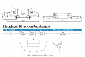 Alternative view of Seafirst MO 350H-R1 Hidrolik dümen sistemi