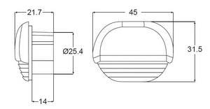 Alternative view of Ledli merdiven lambası