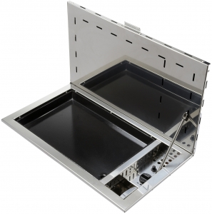 Eno Tribu tepsili gazlı gömme düz ızgara